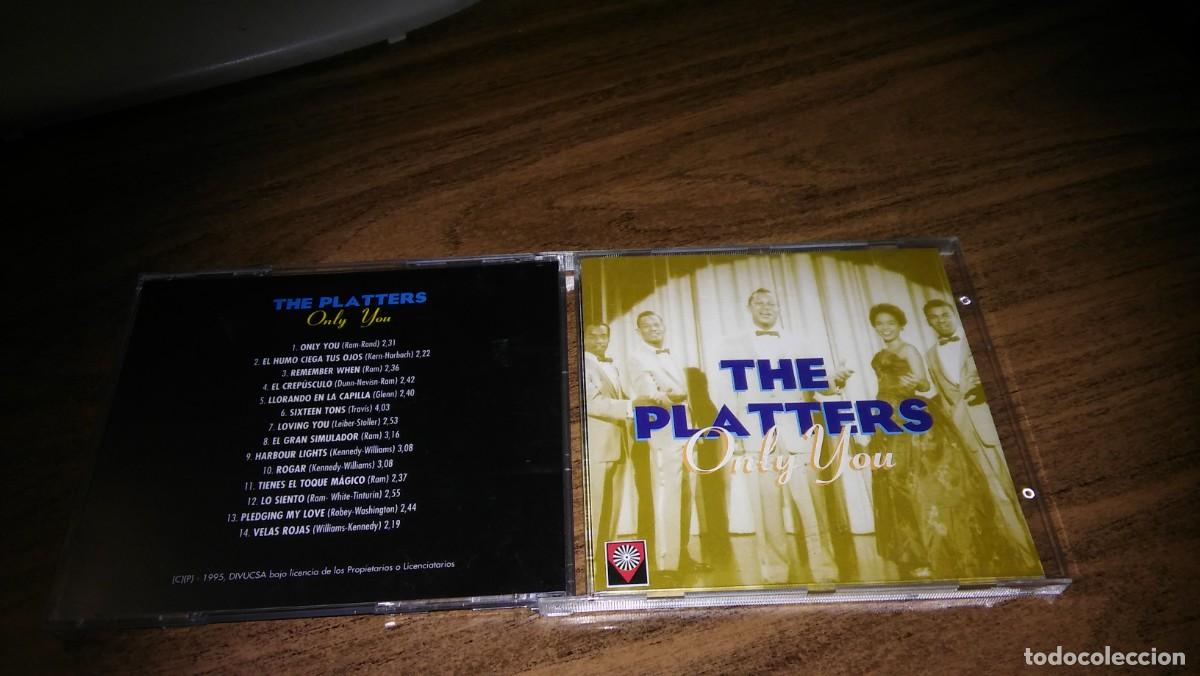 CDs de m&uacute;sica: THE PLATTERS - ONLY YOu (Compilation 1995) - Foto 1