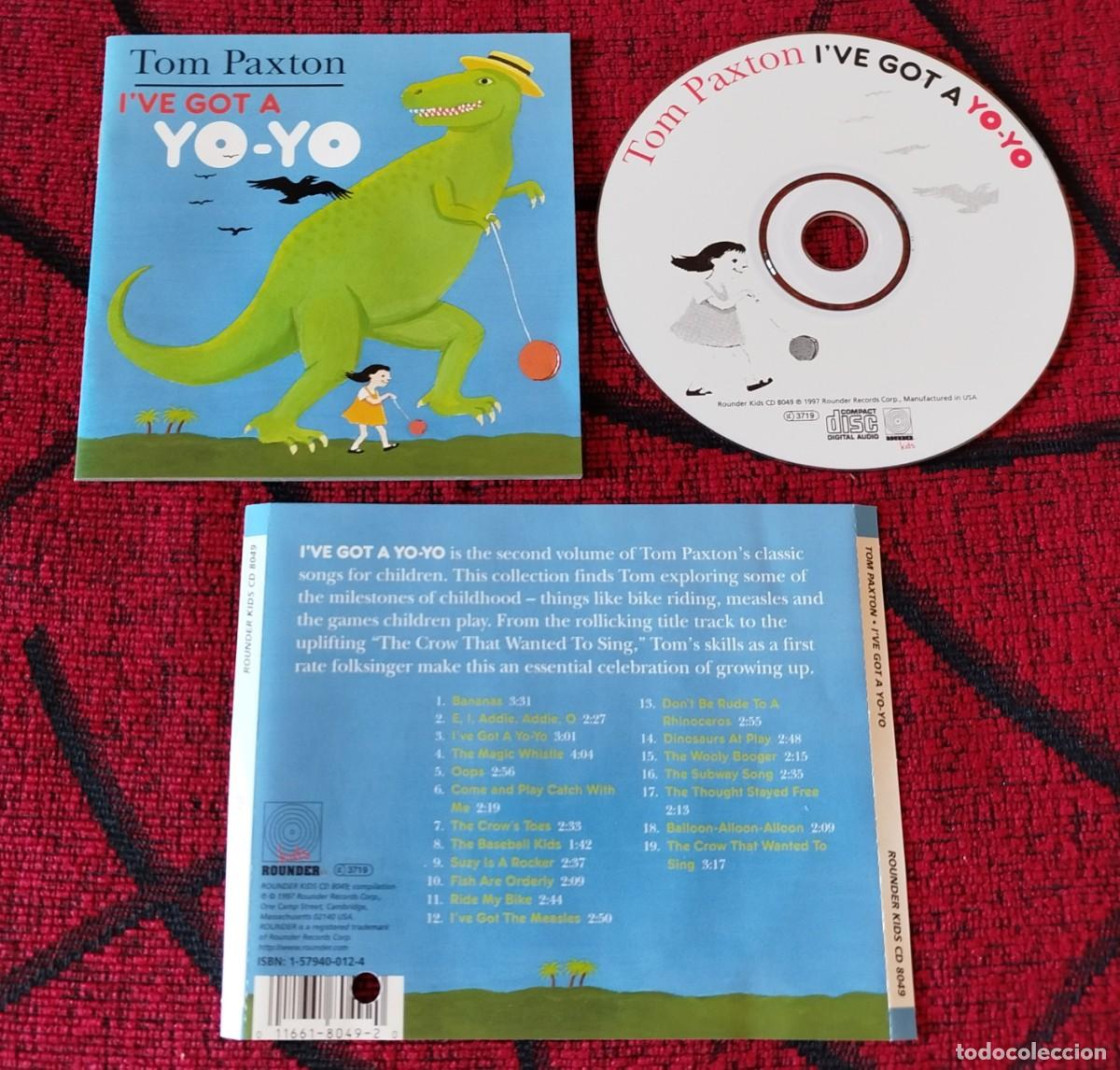 CDs de m&uacute;sica: TOM PAXTON ** Ive Got A Yo-Yo ** CD 1997 USA - Foto 1