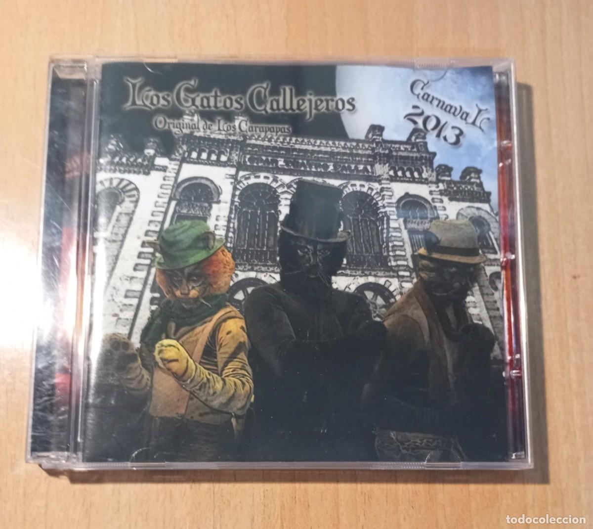 CDs de M&uacute;sica: Carnaval de C&aacute;diz CD comparsa los gatos callejeros de David carpapa
