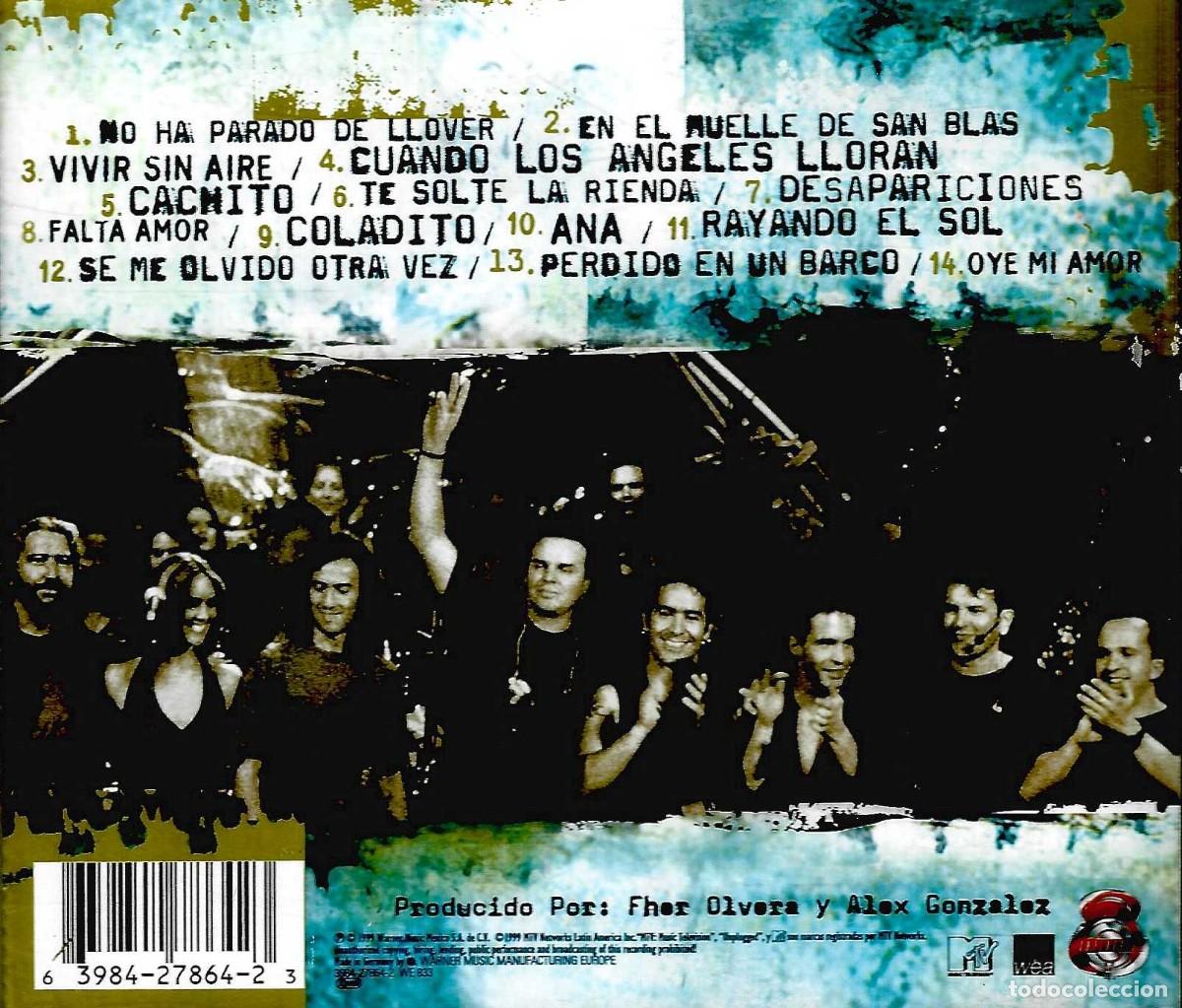 CDs de m&uacute;sica: MAN&Aacute; &uml;UNPLUGGER&uml;(CD) - Foto 2