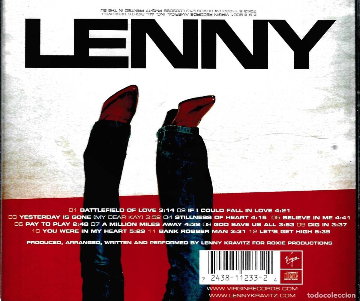 CDs de m&uacute;sica: LENNY KRAVITZ (CD)... - Foto 2