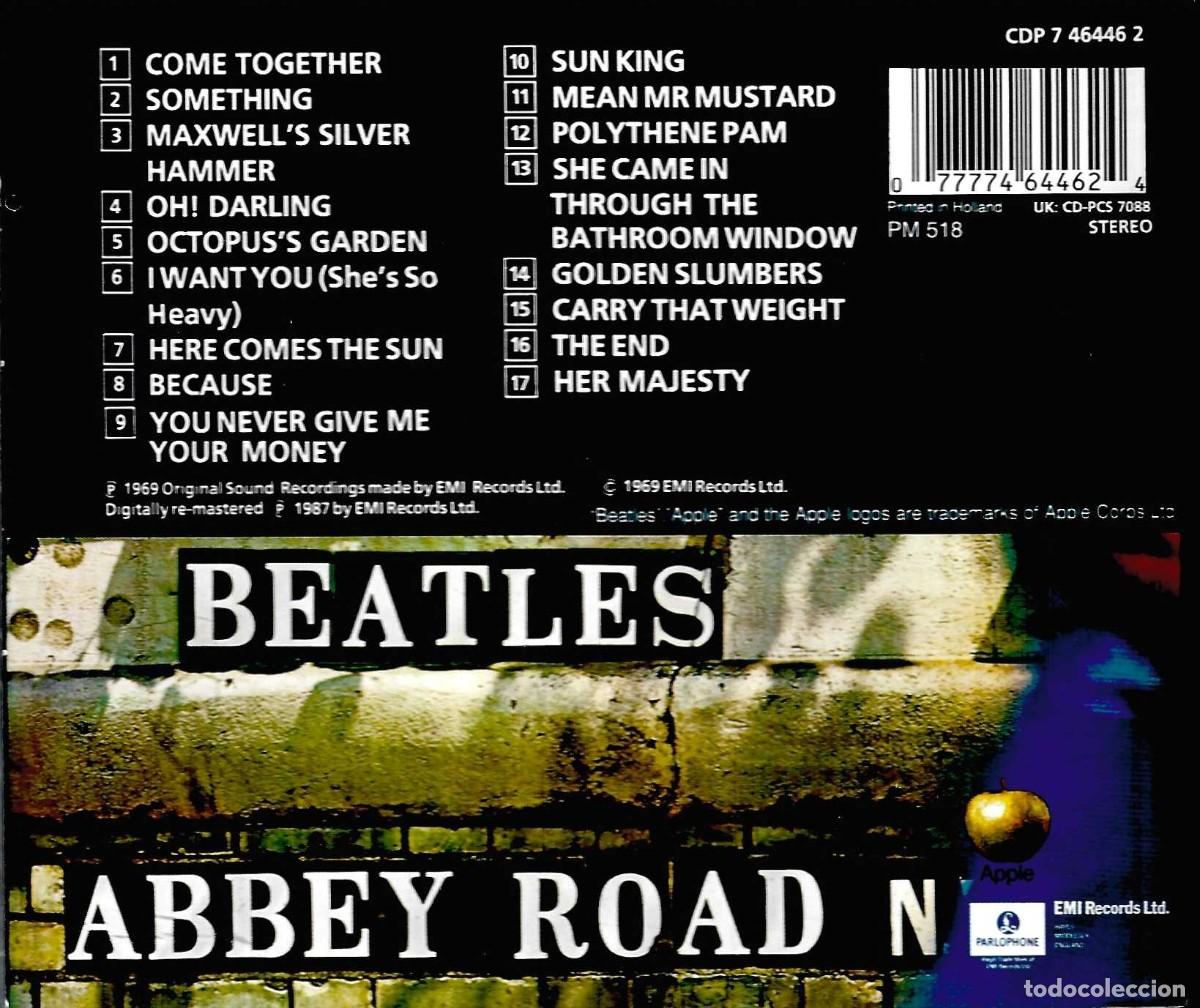 CDs de m&uacute;sica: THE BEATLES &uml;ABBEY ROAD&uml; (CD) - Foto 2