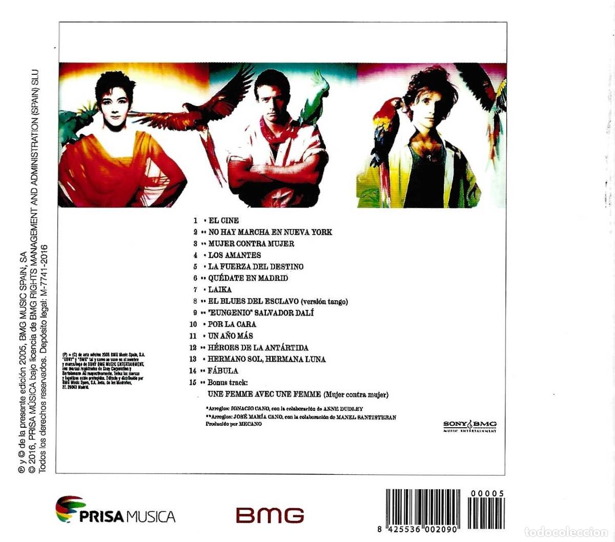 CDs de m&uacute;sica: MECANO &uml;DESCANSO DOMINICAL&uml; (LIBRO CD) - Foto 2