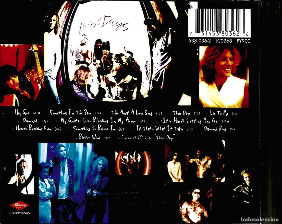 CDs de m&uacute;sica: BON JOVI &uml;THESE DAYS&uml; (CD) - Foto 2