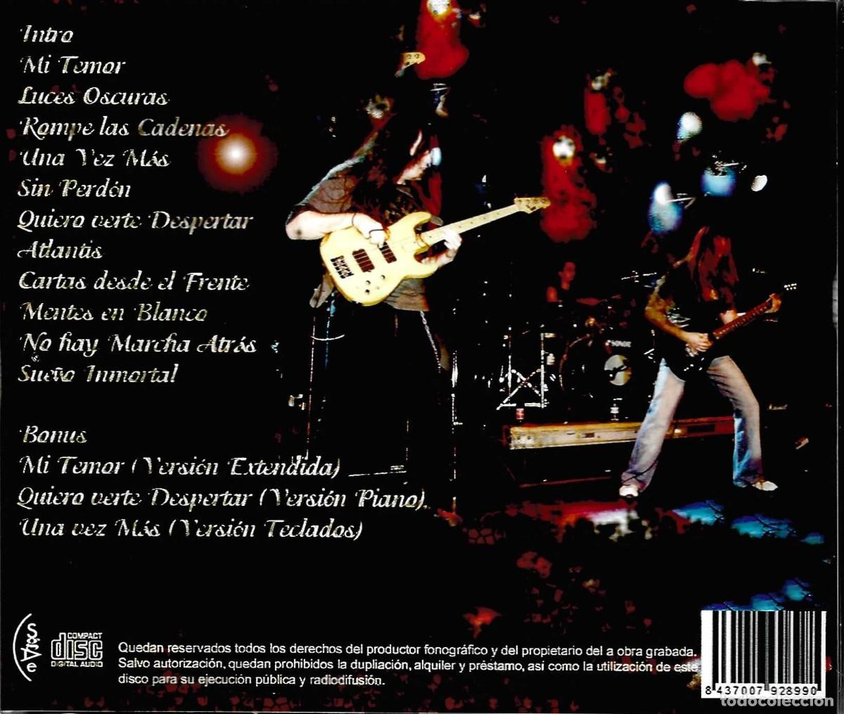 CDs de m&uacute;sica: HAPAX &uml;MENTES EN BLANCO&uml;(CD) - Foto 2