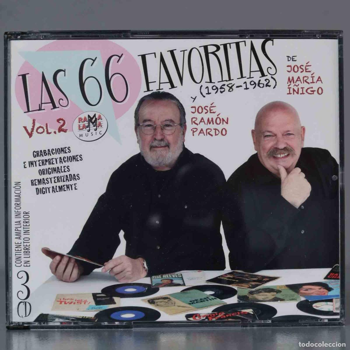 Music CDs: CD. Las 66 Favoritas de I&ntilde;igo y Pardo Vol.2 (1958-1962)