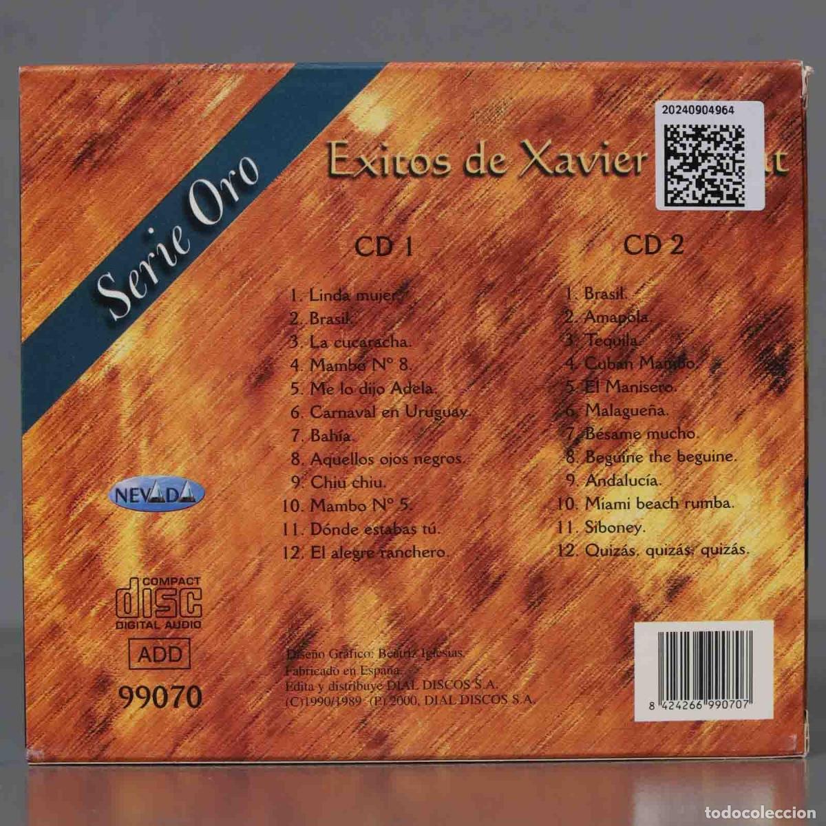 CDs de m&uacute;sica: CD. EXITOS DE JAVIER CUGAT - Foto 2