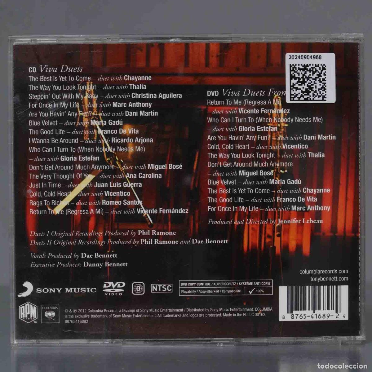 CDs de m&uacute;sica: CD. Tony Bennett &ndash; Viva Duets - Foto 2