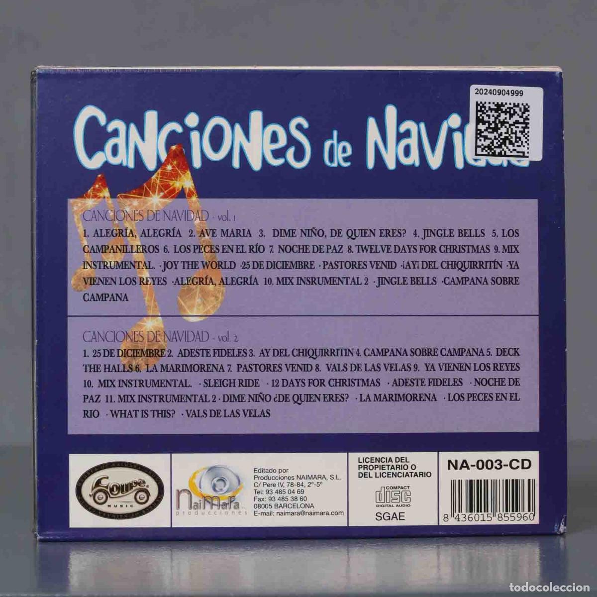CDs de m&uacute;sica: CD. CANCIONES DE NAVIDAD - Foto 2