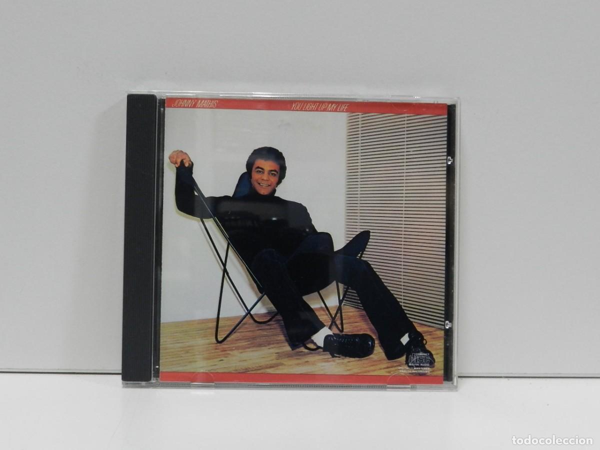 CDs de m&uacute;sica: DISCO CD. Johnny Mathis &ndash; You Light Up My Life. COMPACT DISC. - Foto 1
