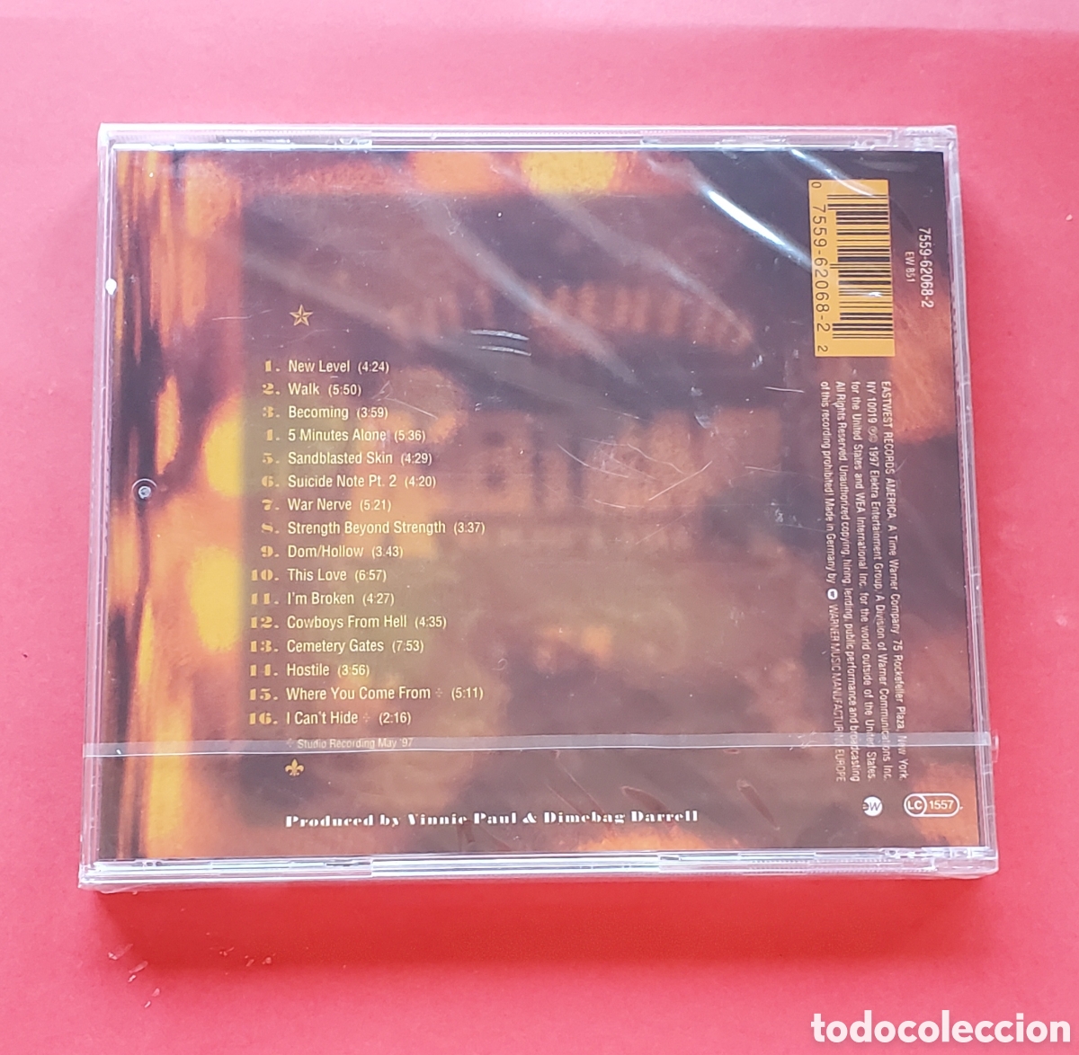 CDs de m&uacute;sica: Cd PRECINTADO . PANTERA . Official Live : 101 Proof - Foto 2