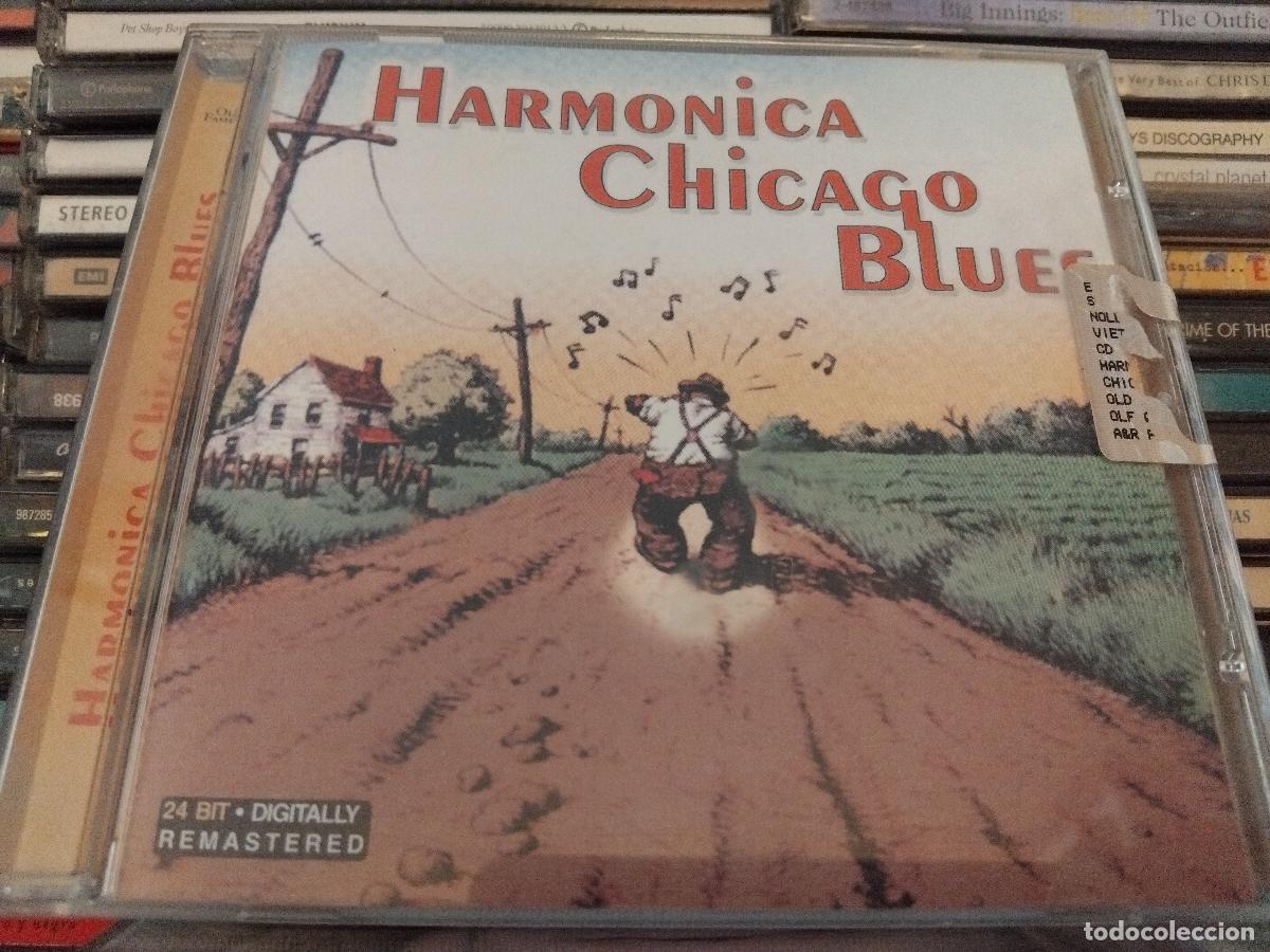 CDs de m&uacute;sica: Varios &lrm;&ndash; Harmonica Chicago Blues-CD - Foto 1