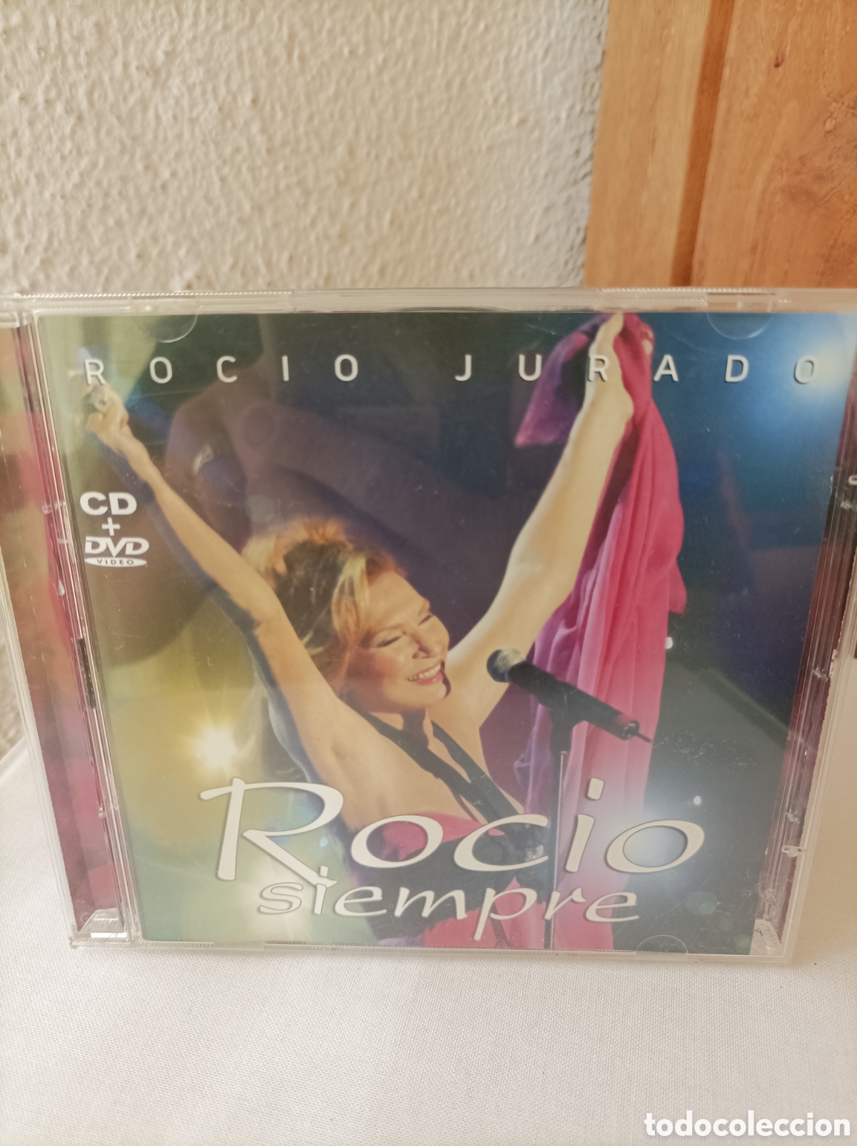 CDs de m&uacute;sica: Roc&iacute;o Jurado. Roc&iacute;o siempre. Cd+dvd - Foto 1