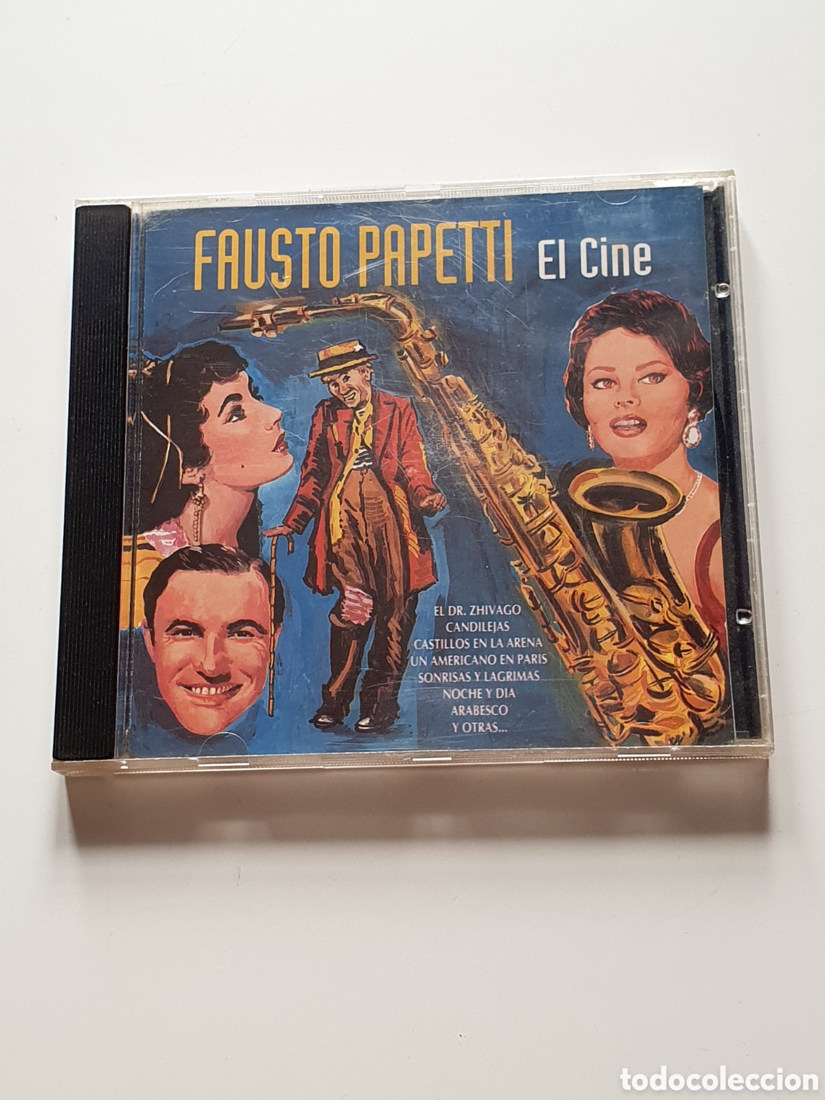 CDs de m&uacute;sica: Cd-16. Fausto Papetti El Cine. - Foto 1
