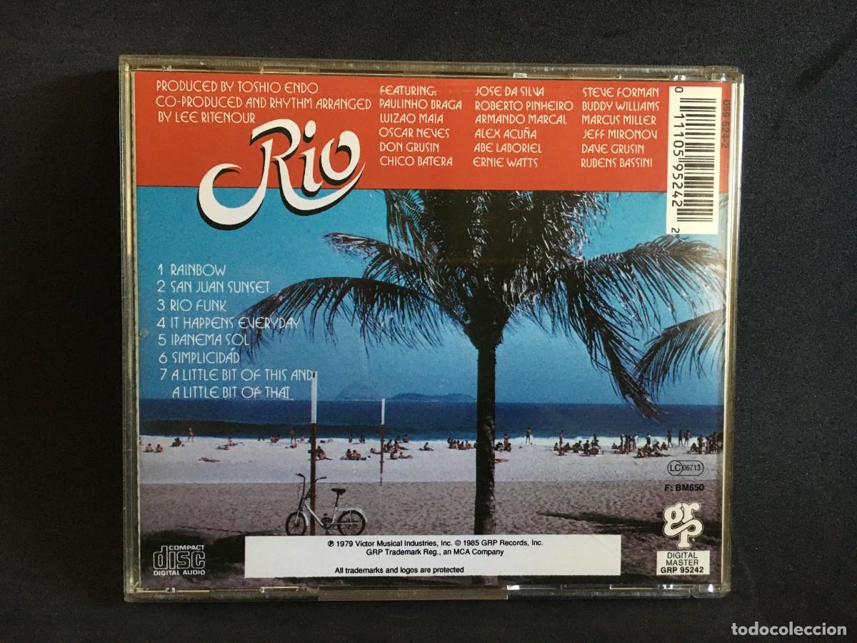 CDs de m&uacute;sica: Lee Ritenour &ndash; Rio - CD - GRP - Foto 2
