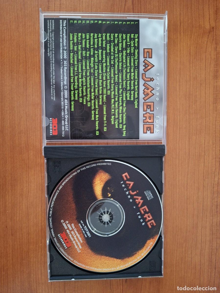 CDs de m&uacute;sica: Techno funk cajmere the dj mix series - Foto 2