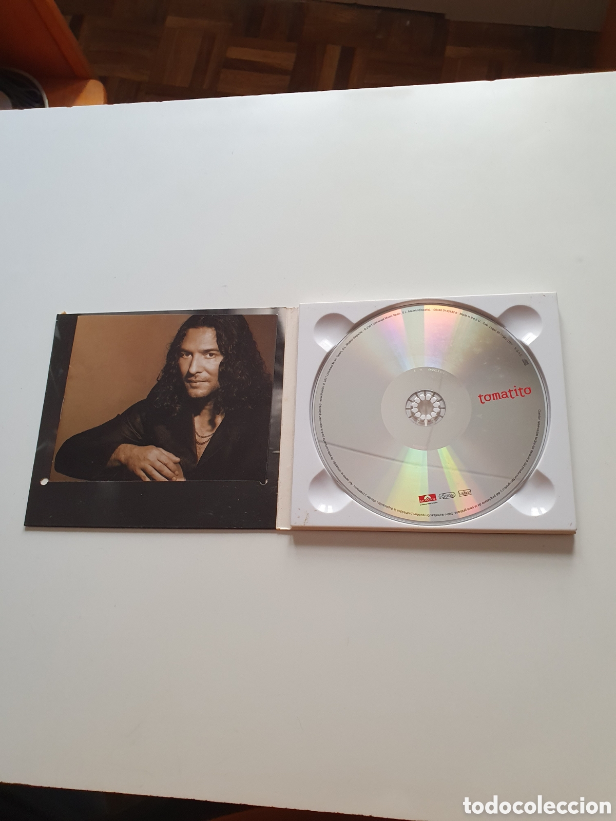 CDs de m&uacute;sica: Cd-16. Tomatito - Paseo De Los Casta&ntilde;os. - Foto 3