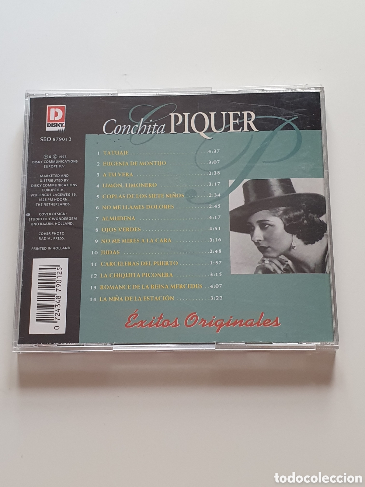 CDs de m&uacute;sica: Cd-16.Conchita Piquer &Eacute;xitos Originales - Foto 3
