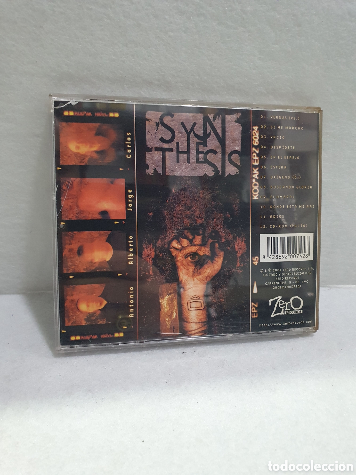 CDs de m&uacute;sica: CD. Sober. Synthesis. (L8) - Foto 3