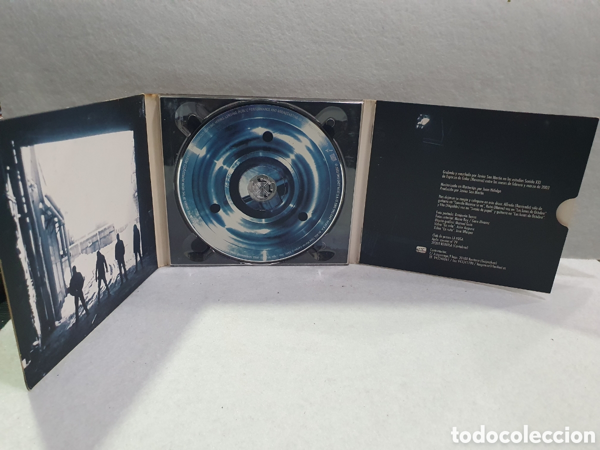CDs de m&uacute;sica: CD. La fuga. Calles de papel. Digipack. (L8) - Foto 2