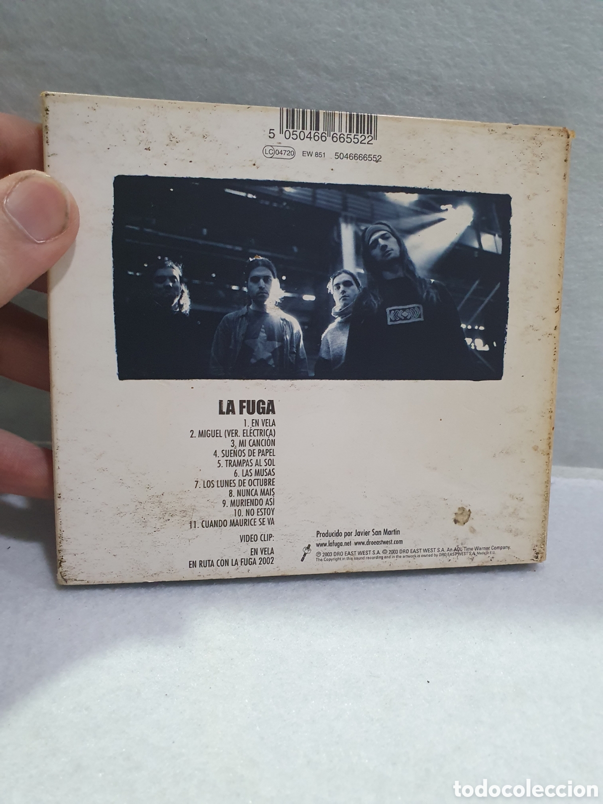 CDs de m&uacute;sica: CD. La fuga. Calles de papel. Digipack. (L8) - Foto 3