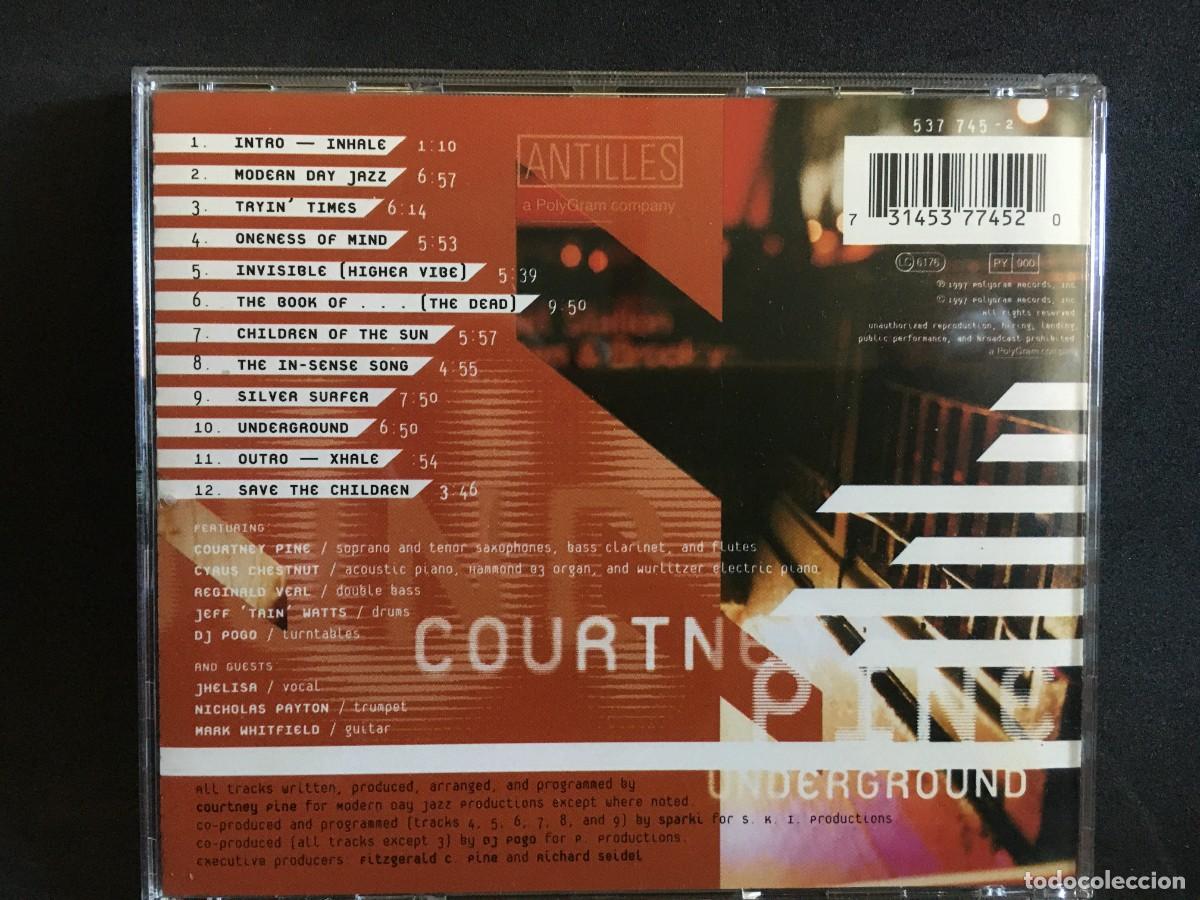 CDs de m&uacute;sica: Courtney Pine &ndash; Underground - CD - Antilles - Foto 2