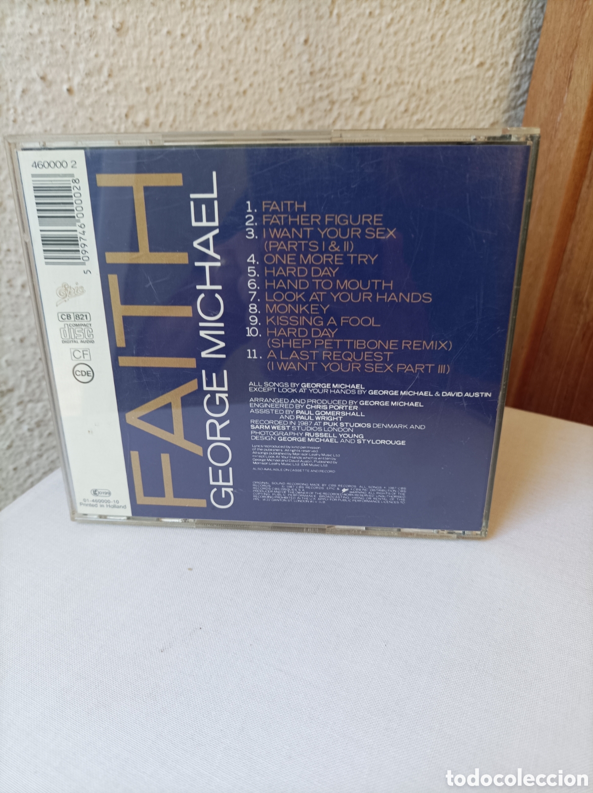 CDs de m&uacute;sica: George Michael. Faith. Cd - Foto 2