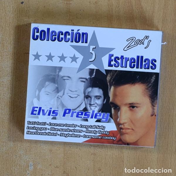 CDs de m&uacute;sica: ELVIS PRESLEY - COLECCION 5 ESTRELLAS - CD - Foto 1