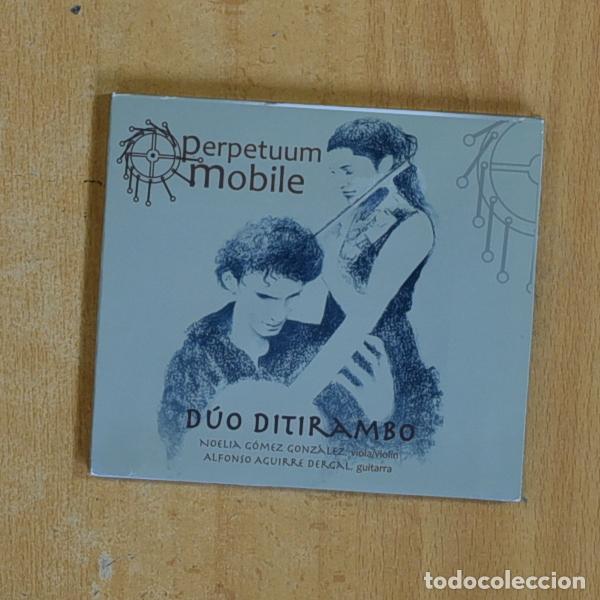 CDs de m&uacute;sica: DUO DITIRAMBO - PERPETUUM MOBILE - CD - Foto 1
