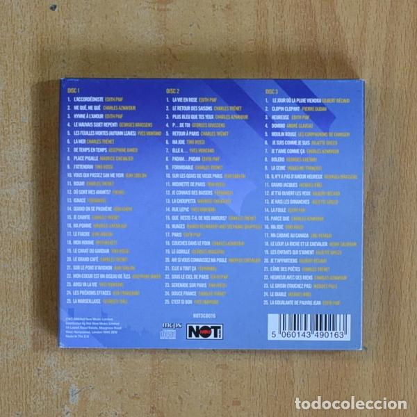 CDs de m&uacute;sica: VARIOS - CAFE DE PARIS - 3 CD - Foto 2