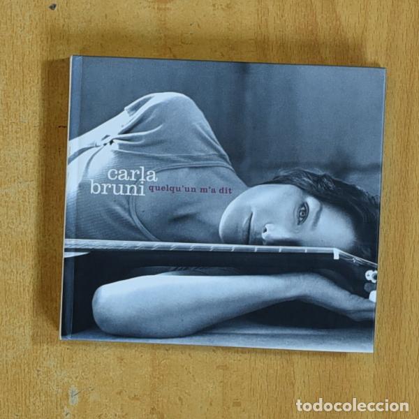 CDs de m&uacute;sica: CARLA BRUNI - QUELQU UN M A DIT - CD - Foto 1