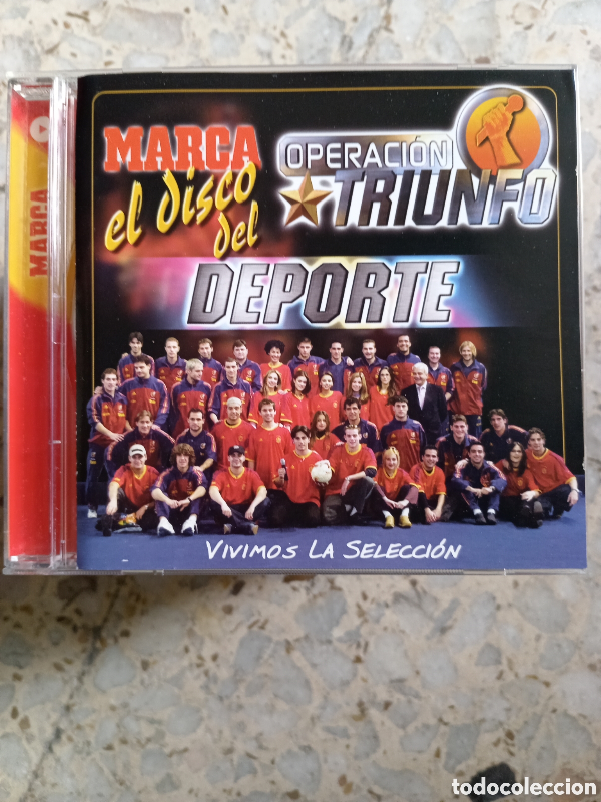 CDs de m&uacute;sica: CD OPERACION TRIUNFO MARCA EL DISCO DEL DEPORTE - Foto 1