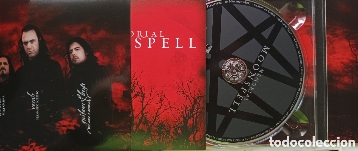CDs de m&uacute;sica: Moonspell - Memorial -CD Digipak Limited Edition 2006 - Foto 2