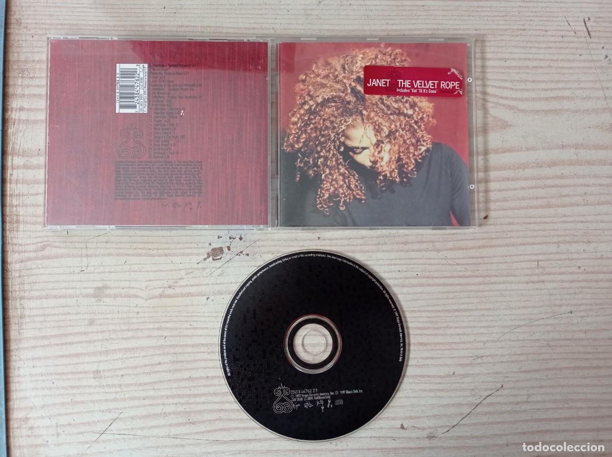 CDs de m&uacute;sica: Janet Jackson - The Velvet Rope CD - Foto 1
