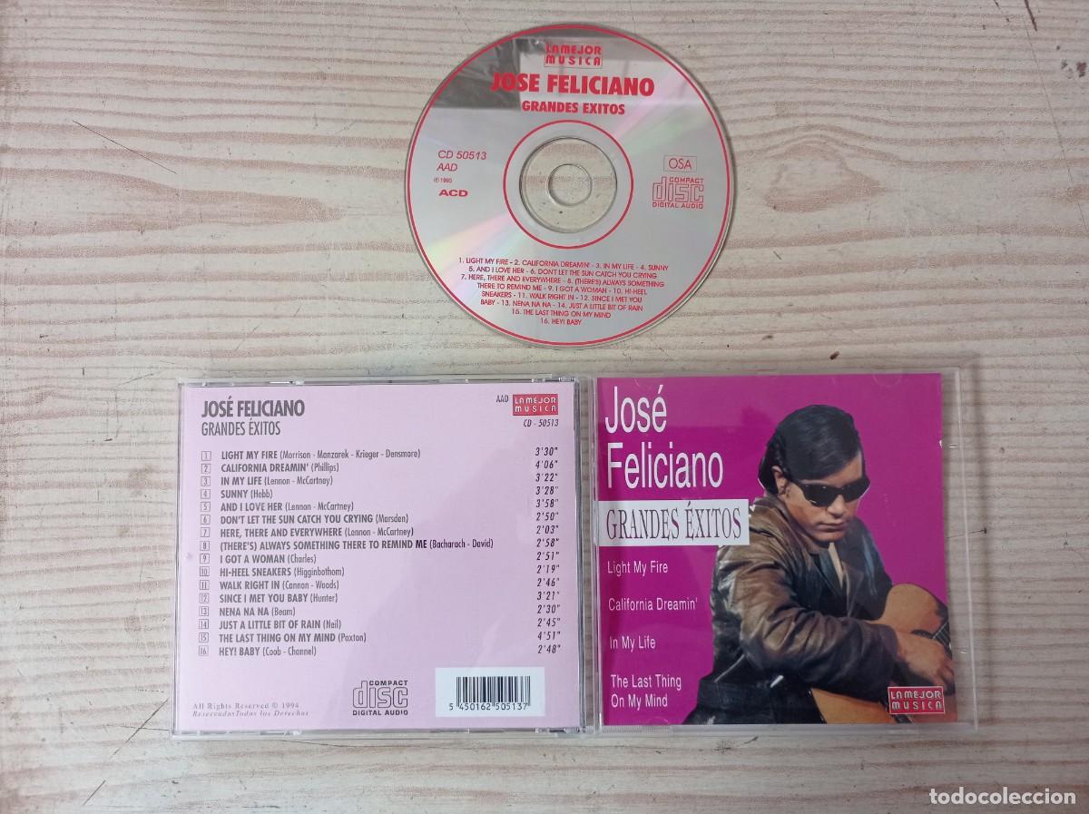 CDs de m&uacute;sica: Jose Feliciano - Grandes Exitos CD - Foto 1
