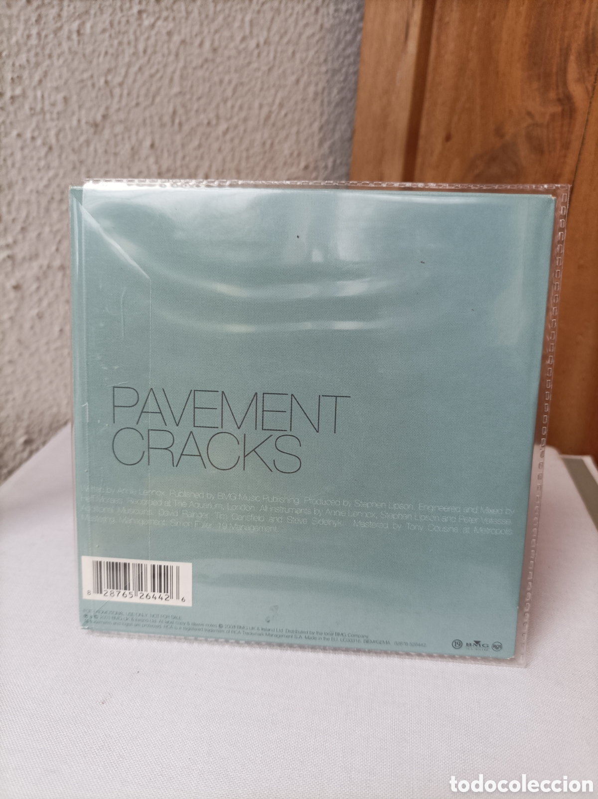 CDs de m&uacute;sica: Annie Lennox. Pavement cracks. Cd promo - Foto 2