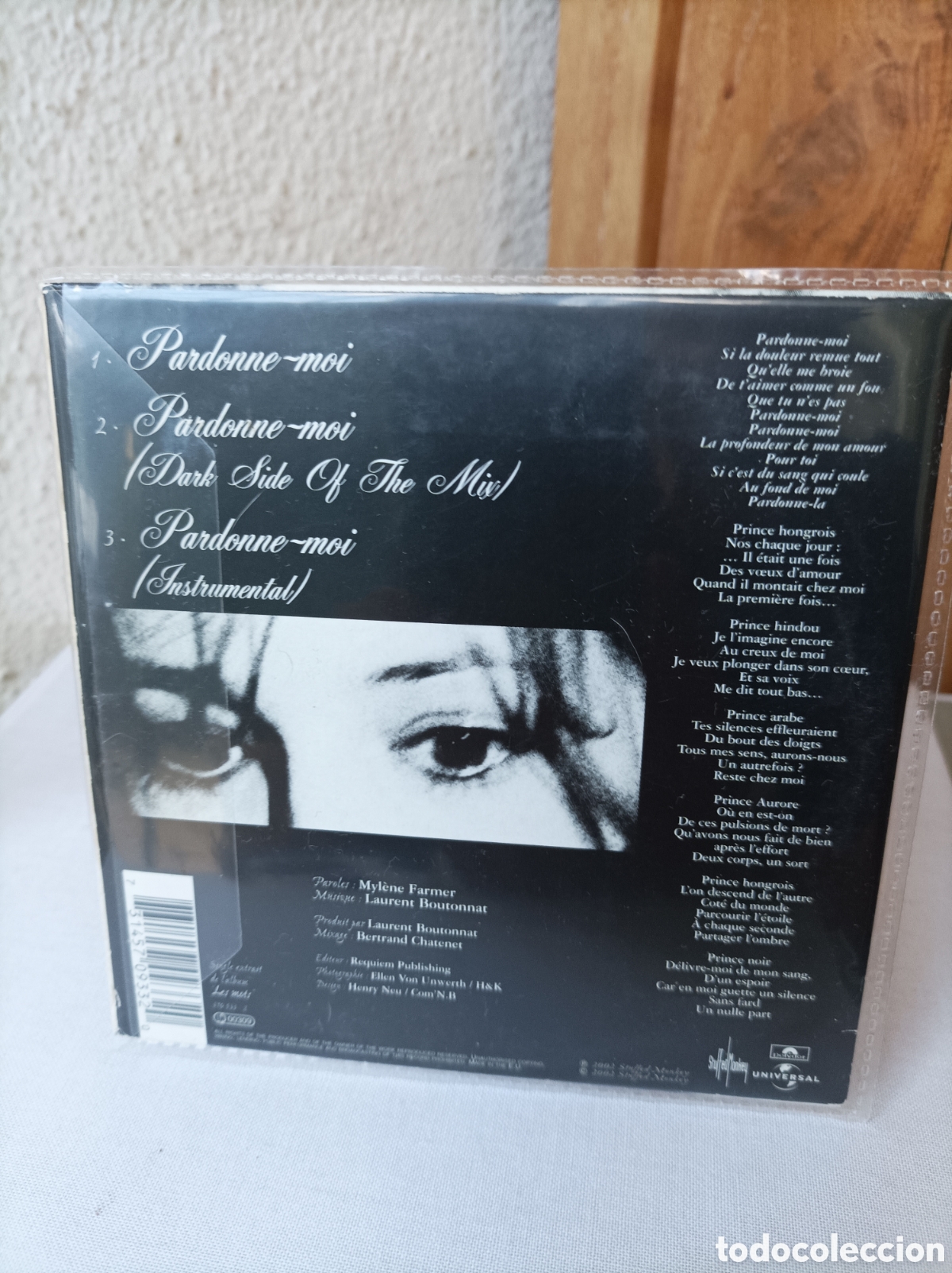 CDs de m&uacute;sica: Mylene Farmer. Pardonne-moi. Cd promo. - Foto 2