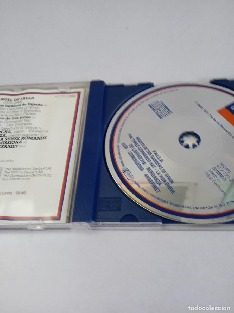 CDs de m&uacute;sica: MANUEL DE FALLA Larrocha - Ansermet - Foto 2