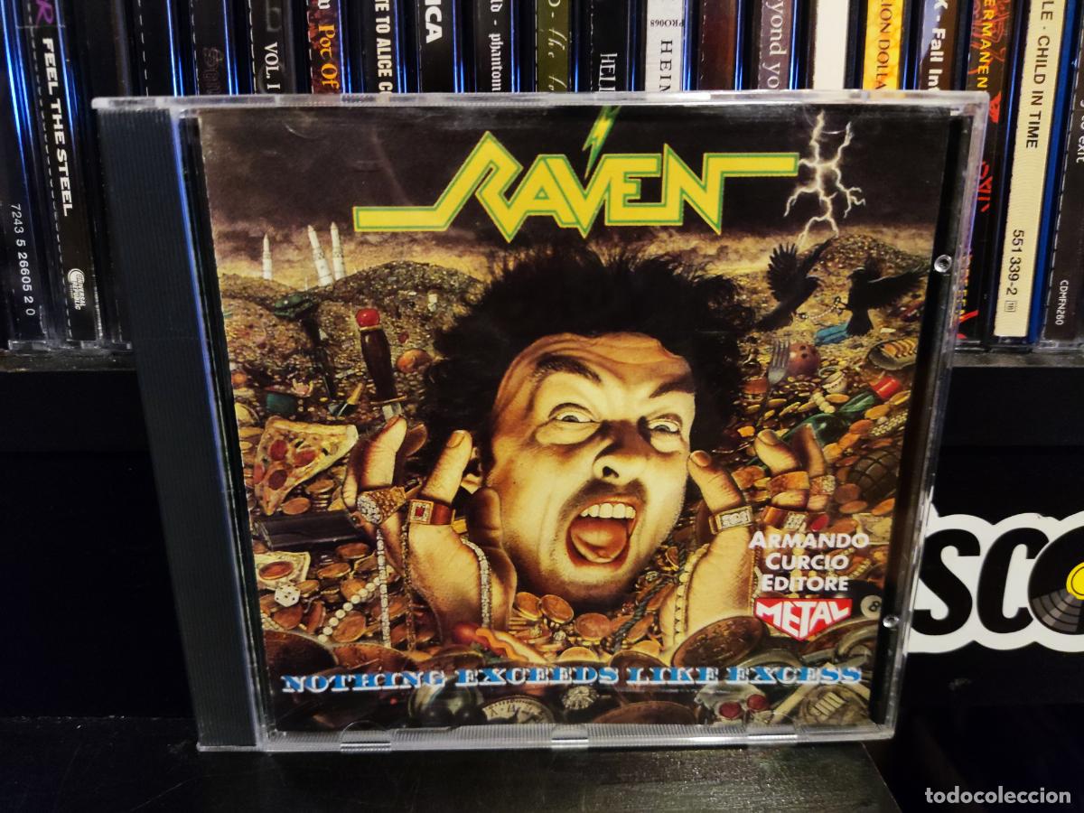 CDs de m&uacute;sica: RAVEN - NOTHING EXCEEDS LIKE EXCESS - NUEVO - Foto 1