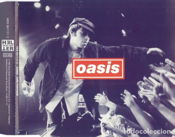 CDs de m&uacute;sica: Oasis &ndash; Live Footage - CD Single Promo - Foto 1