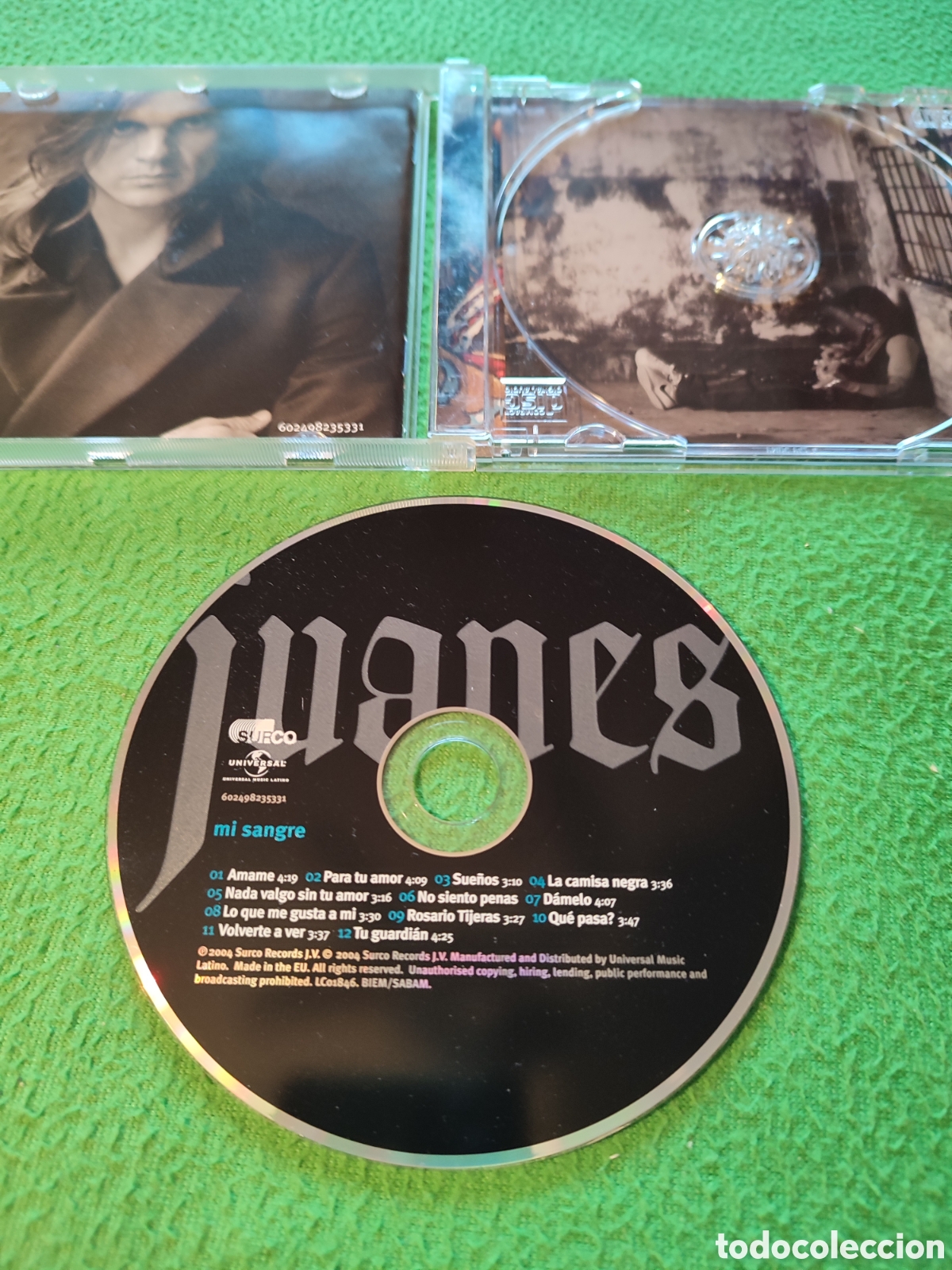 CDs de m&uacute;sica: Juanes - Mi sangre CD 2004 - Foto 2