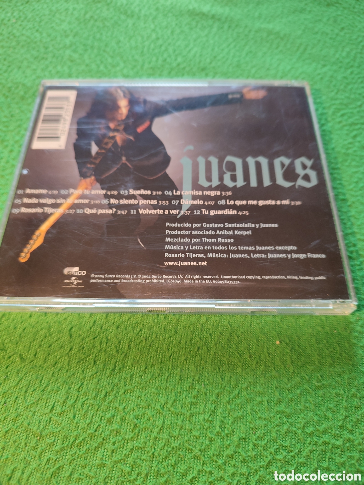 CDs de m&uacute;sica: Juanes - Mi sangre CD 2004 - Foto 3