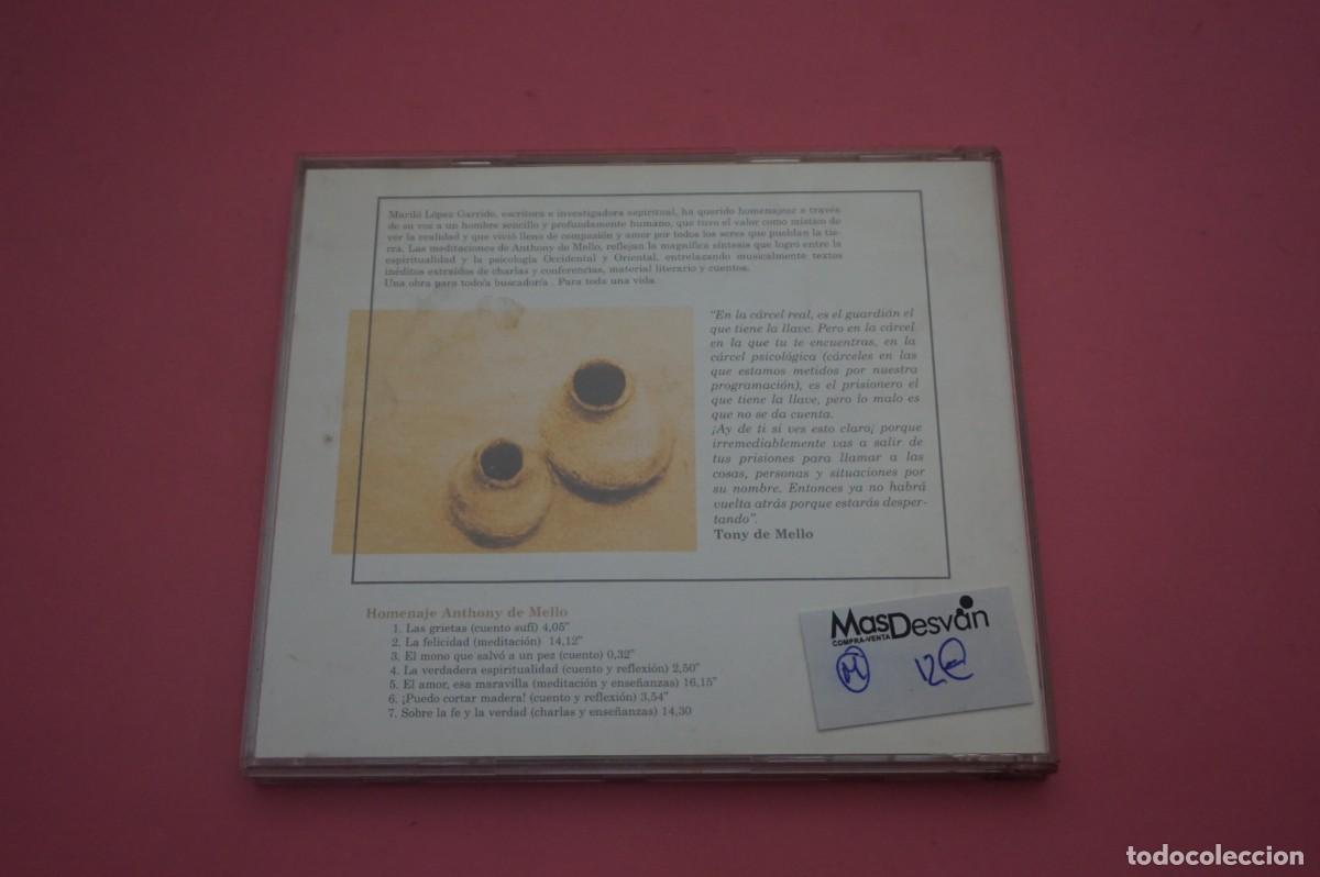 CDs de m&uacute;sica: CD - HOMENAJE A ANTHONY DE MELLO - DISCO COMO NUEVO - Foto 3