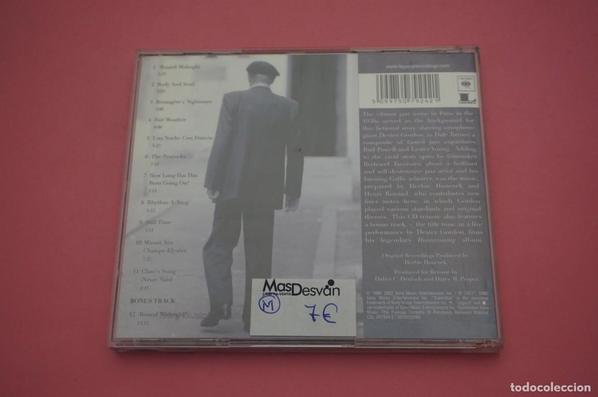 CDs de m&uacute;sica: CD - DEXTER GORDON - ROUND MIDNIGHT - Foto 3