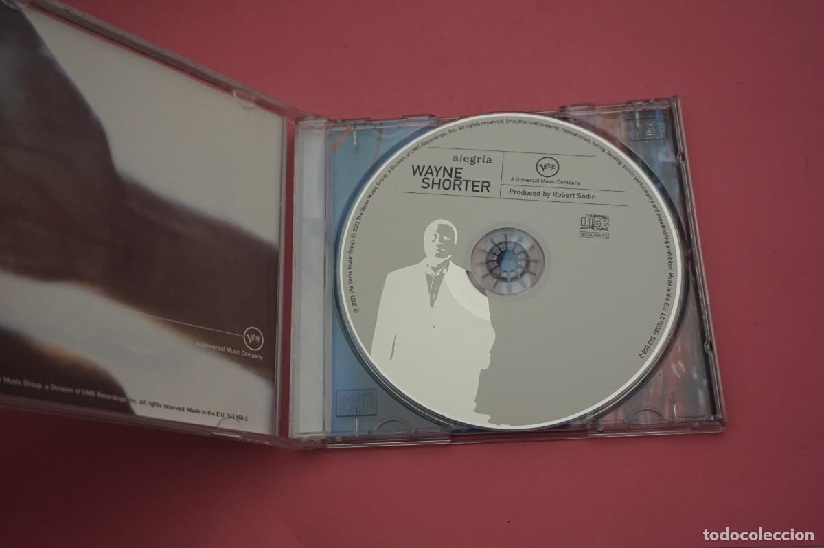 CDs de m&uacute;sica: CD - WAYNE SHORTER - ALEGRIA - DISCO COMO NUEVO - Foto 2