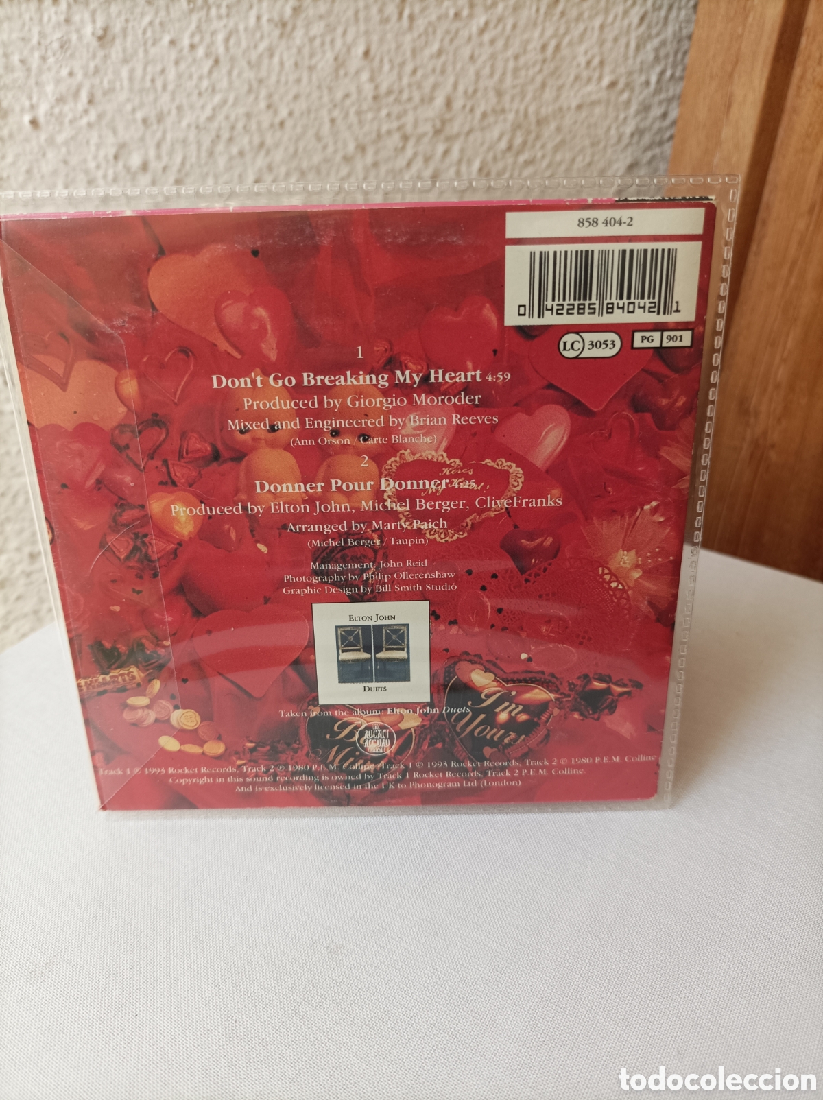 CDs de m&uacute;sica: Elton John & Ru Paul. Cd promo - Foto 2