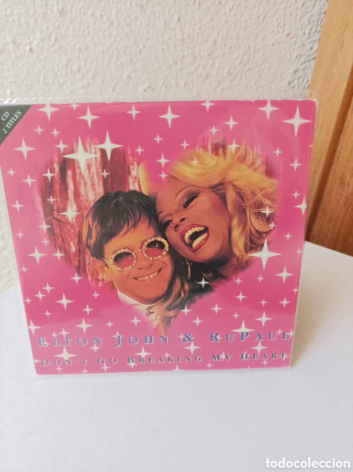 CDs de m&uacute;sica: Elton John & Ru Paul. Cd promo - Foto 1