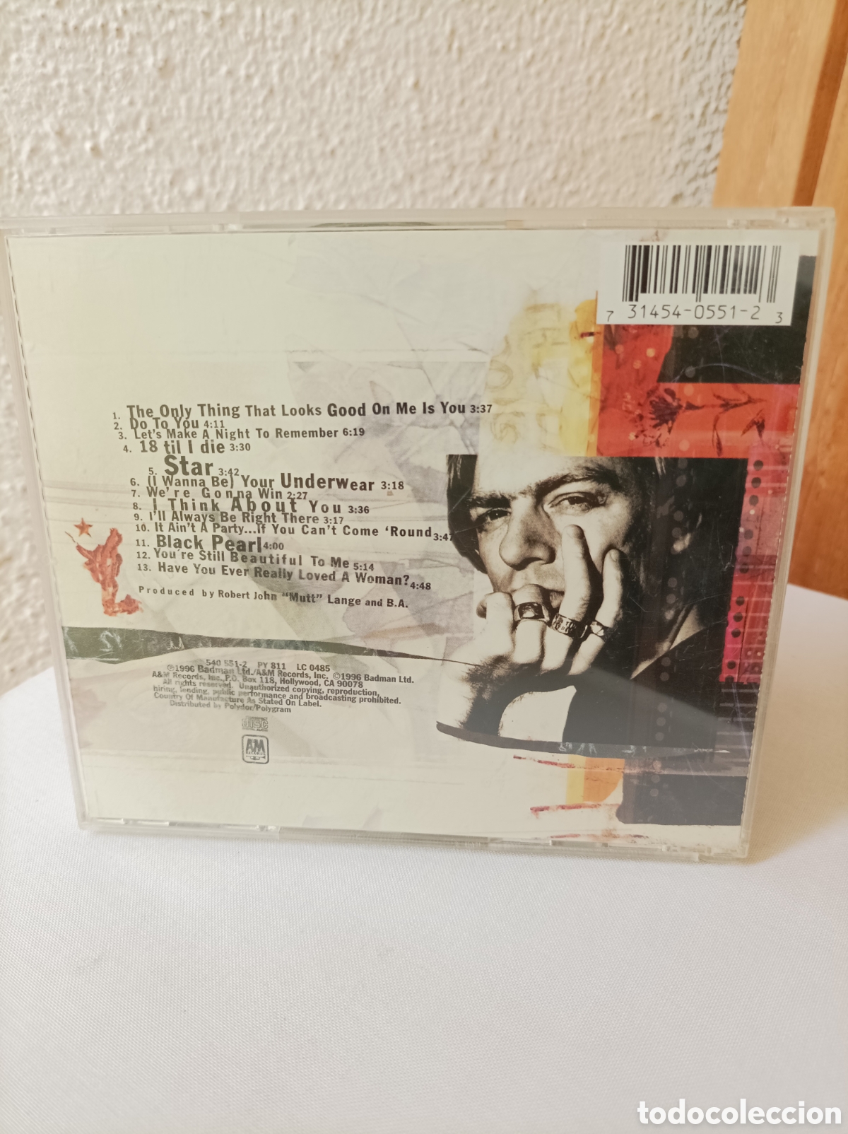 CDs de m&uacute;sica: Bryan Adams. 18. Til i die. Cd.. - Foto 2
