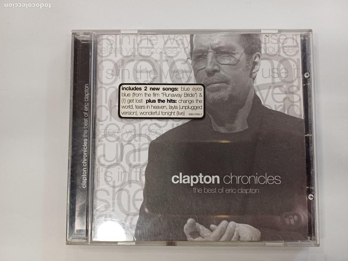 CDs de m&uacute;sica: ERIC CLAPTON/CHRONICLES/CD. - Foto 1