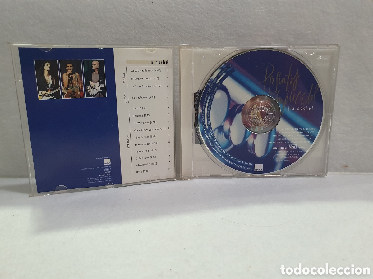 CDs de m&uacute;sica: CD. Presuntos implicados. La noche. (L81) - Foto 2